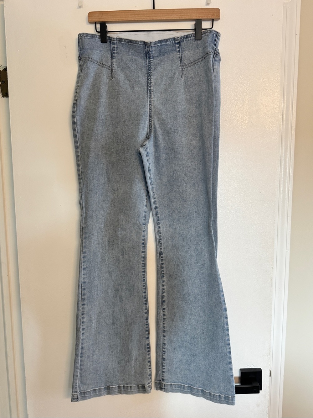 Knox Rose Light Blue Flare Jeans